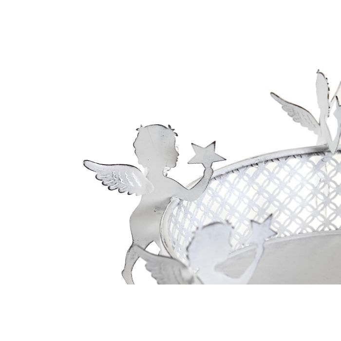 DKD Home Decor Bandeja Navidad Moderna de Metal Blanco 8x26x26 cm Pack de 4 Unidades 1 DKD Home Decor Bandeja Navidad Moderna de Metal Blanco 8x26x26 cm Pack de 4 Unidades 1