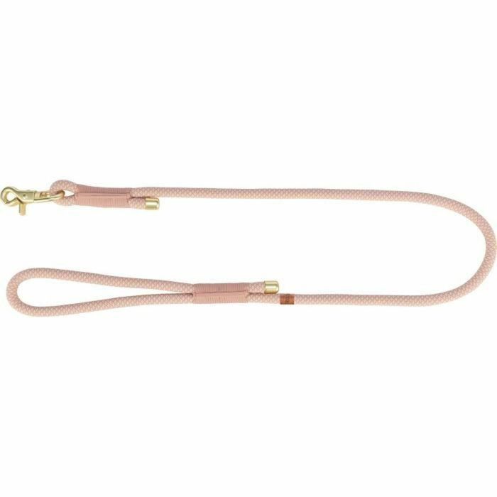 TRIXIE Correa Soft Rope - SXL: 1m - ø 10 mm - Rosa y rosa claro