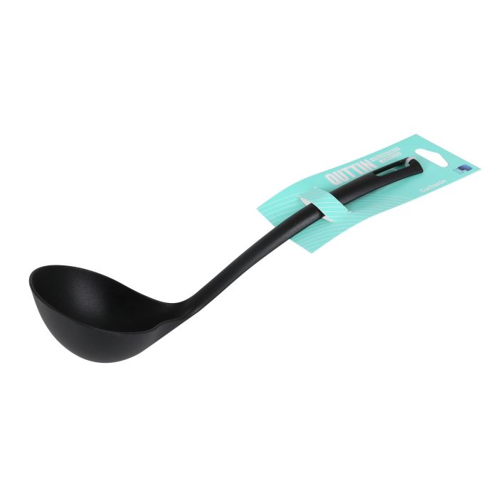 Cucharón de Nylon Quttin 29x8 cm Negro (24 Unidades) 6 Cucharón de Nylon Quttin 29x8 cm Negro (24 Unidades) 6