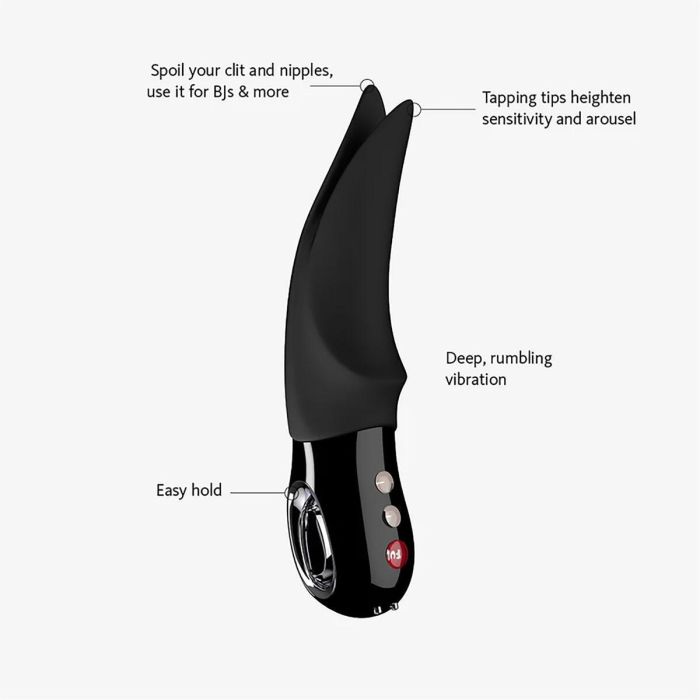 Vibrador Punto G Fun Factory 1141808 Negro 3 Vibrador Punto G Fun Factory 1141808 Negro 3