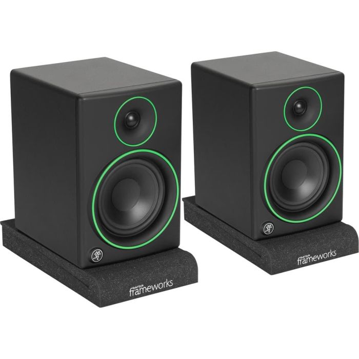 Cojines De Aislamiento Para Monitores De Estudio - Tamaño Pequeño 7 Cojines De Aislamiento Para Monitores De Estudio - Tamaño Pequeño 7