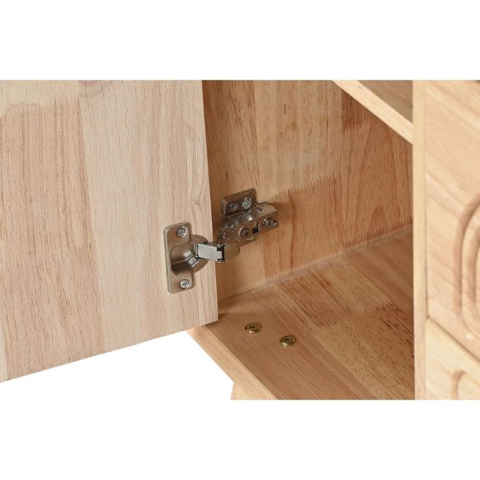 Aparador Home ESPRIT Natural Metal Ratán Madera de caucho 73,5 x 35 x 78 cm 5 Aparador Home ESPRIT Natural Metal Ratán Madera de caucho 73,5 x 35 x 78 cm 5