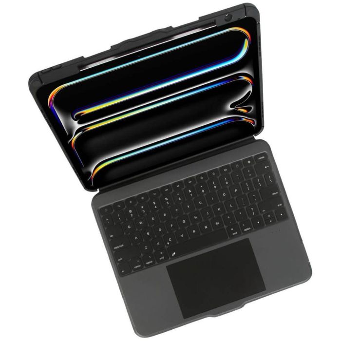 Targus VersaVu Funda con Teclado Bluetooth para iPad Pro 13" (M4) Español Trackpad Negro 4