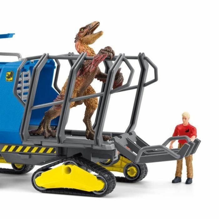 Schleich 42604 Vehículo de Captura de Dinosaurios - Set Campo de Dinosaurios 1