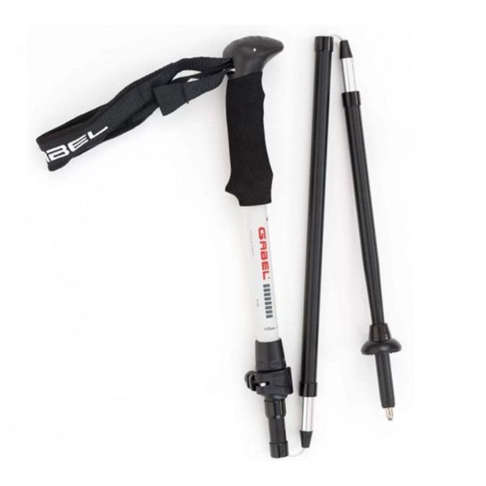 Bastón Trekking Gabel Xtr Alu Ef Negro 110 cm 130 cm (2 Unidades) 3 Bastón Trekking Gabel Xtr Alu Ef Negro 110 cm 130 cm (2 Unidades) 3
