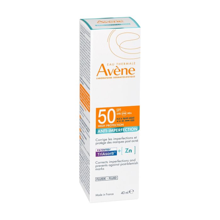 Avène SOLAIRE EXPERT fluido antiimperfecciones SPF50 Protección Solar 40 ml Avène SOLAIRE EXPERT fluido antiimperfecciones SPF50 Protección Solar 40 ml
