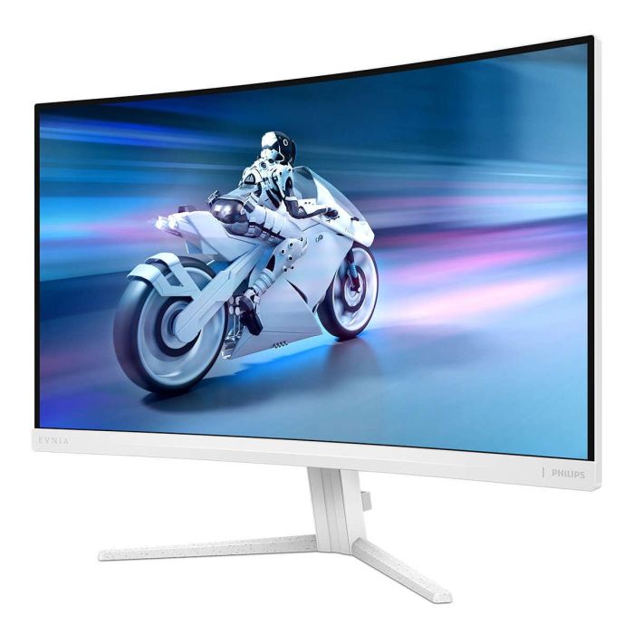 Philips 27M2C5201L Monitor Curvo 27 Pulgadas QHD 165Hz 1ms VA 2560x1440 16:9 Blanco Conexiones HDMI DP Philips 27M2C5201L Monitor Curvo 27 Pulgadas QHD 165Hz 1ms VA 2560x1440 16:9 Blanco Conexiones HDMI DP