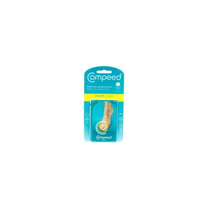 Compeed Apósitos para Callos entre Dedos, 10 unidades - Alivia y Protege