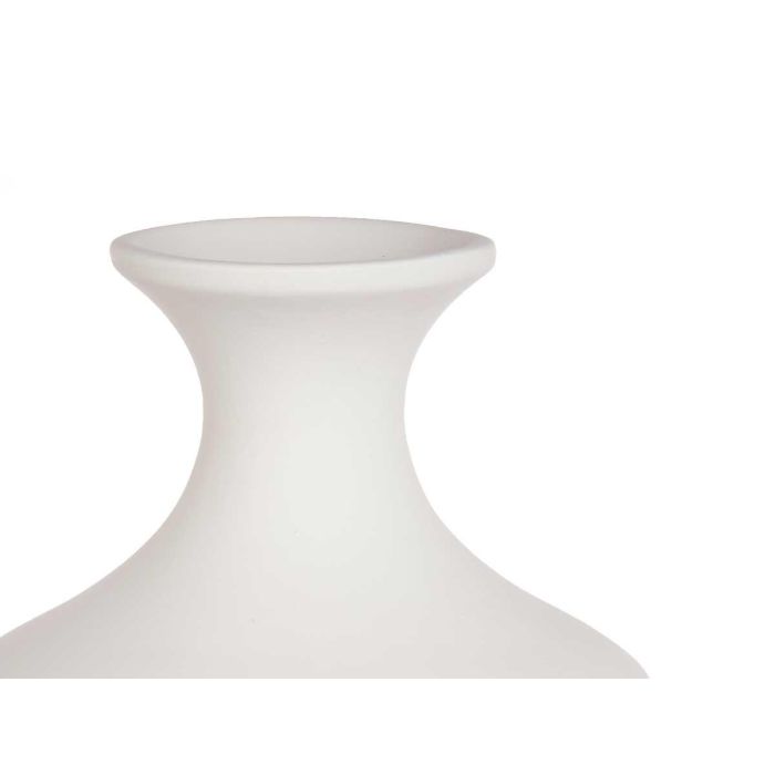 Jarrón Cerámica Cuello Estrecho 39 cm Blanco - Giftdecor (2 Unidades) 3 Jarrón Cerámica Cuello Estrecho 39 cm Blanco - Giftdecor (2 Unidades) 3