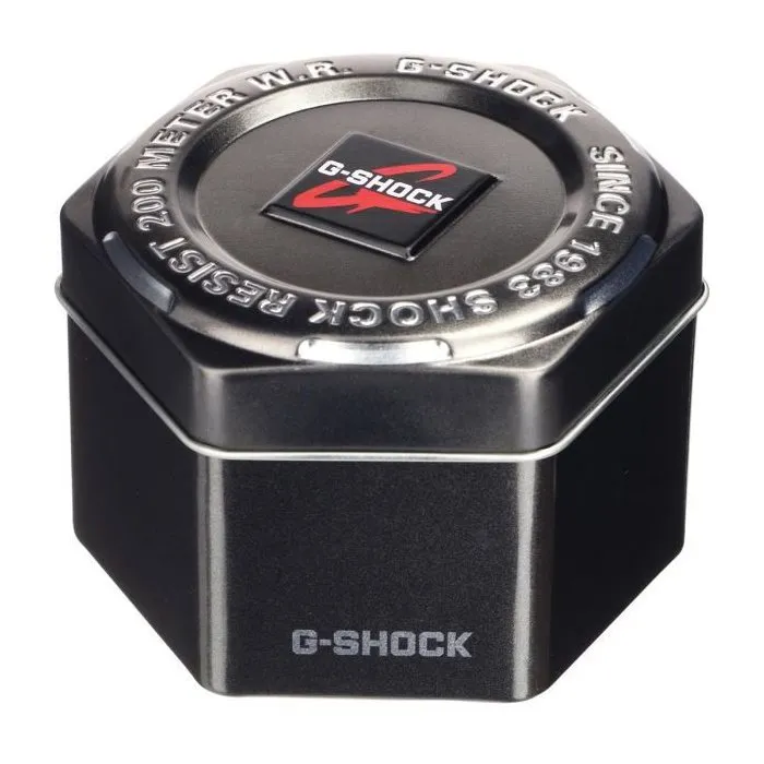 Casio GA100B4AER Reloj de Cuarzo para Hombre, Brazalete Rojo de Resina, Dial Negro Digital, Resistente al Agua 20 ATM 2