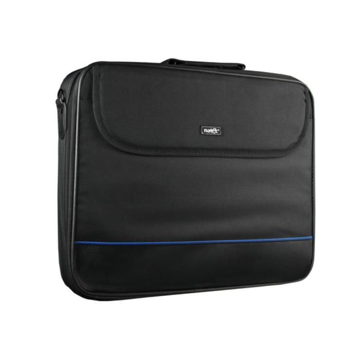 NATEC Impala Maletín para portátil 39,6 cm (15.6") Negro Tirante para hombro
