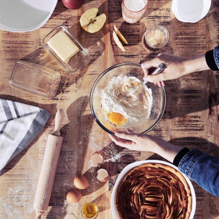 Mantequera con Tapa Vidrio Vaca Luminarc 17x7 cm