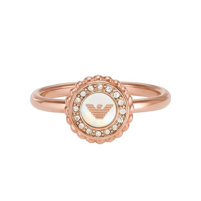 Anillo Mujer Emporio Armani EGS3020221505 Oro Rosa 0 Anillo Mujer Emporio Armani EGS3020221505 Oro Rosa 0
