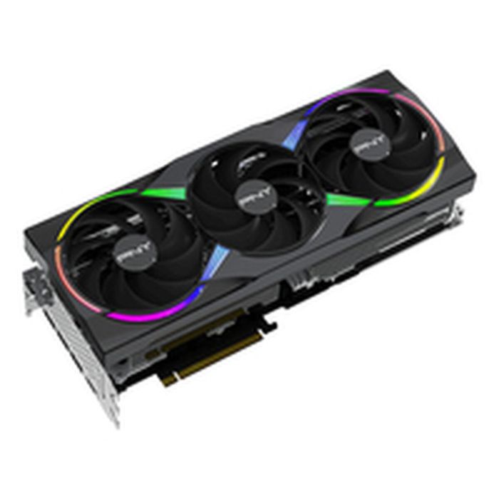 PNY PNY1736642195050 Tarjeta Gráfica GeForce RTX 5090 32 GB ARGB Overclockeada Triple Ventilador 1