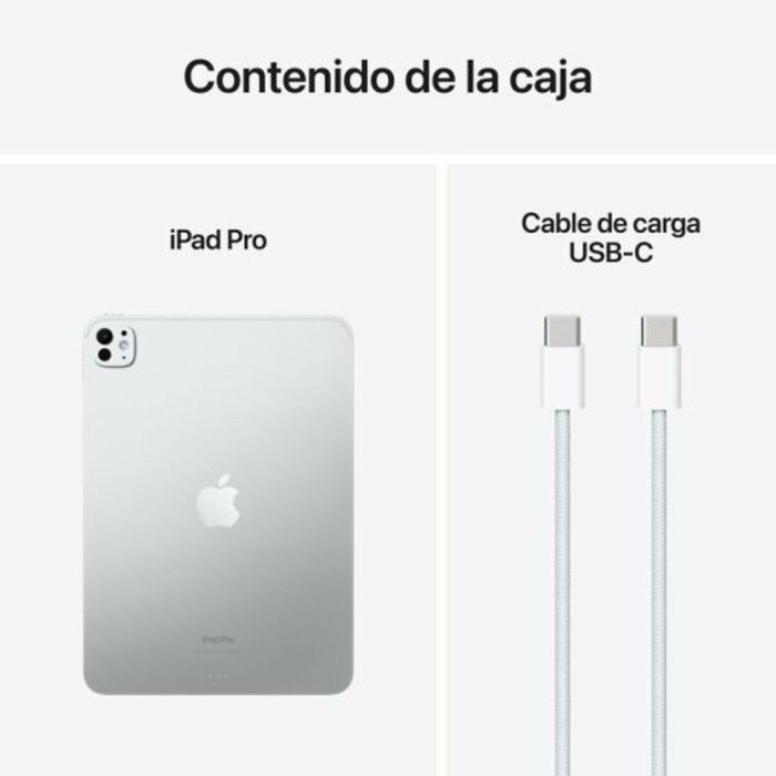 Apple iPad Pro 11 Pulgadas 256 GB WiFi - Tablet con Pantalla Tandem OLED, Procesador M4, 8 GB RAM, Compatible con Apple Pencil 1 Apple iPad Pro 11 Pulgadas 256 GB WiFi - Tablet con Pantalla Tandem OLED, Procesador M4, 8 GB RAM, Compatible con Apple Pencil 1