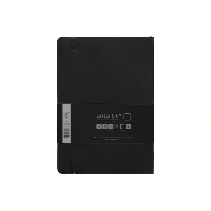 Antartik Cuaderno A5 Tapa Blanda Hojas Lisas Negro 80 Hojas 80gr FSC Colección Antartik Notes 2 Antartik Cuaderno A5 Tapa Blanda Hojas Lisas Negro 80 Hojas 80gr FSC Colección Antartik Notes 2
