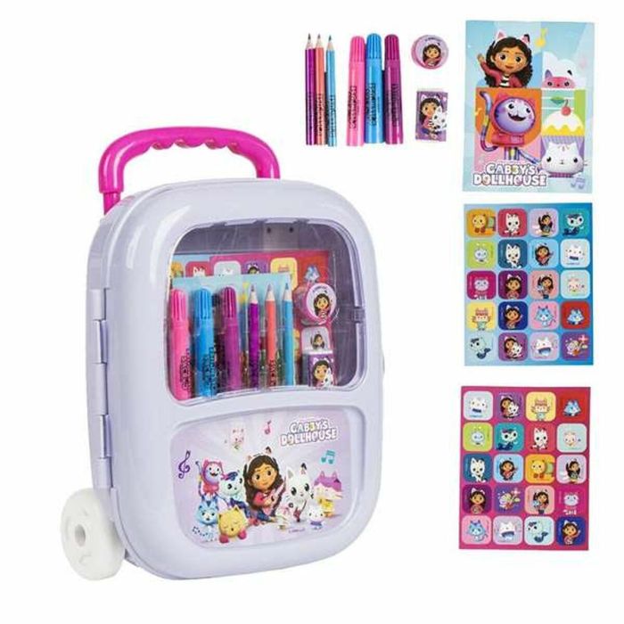 Set de Papelería Gabby's Dollhouse Morado 5