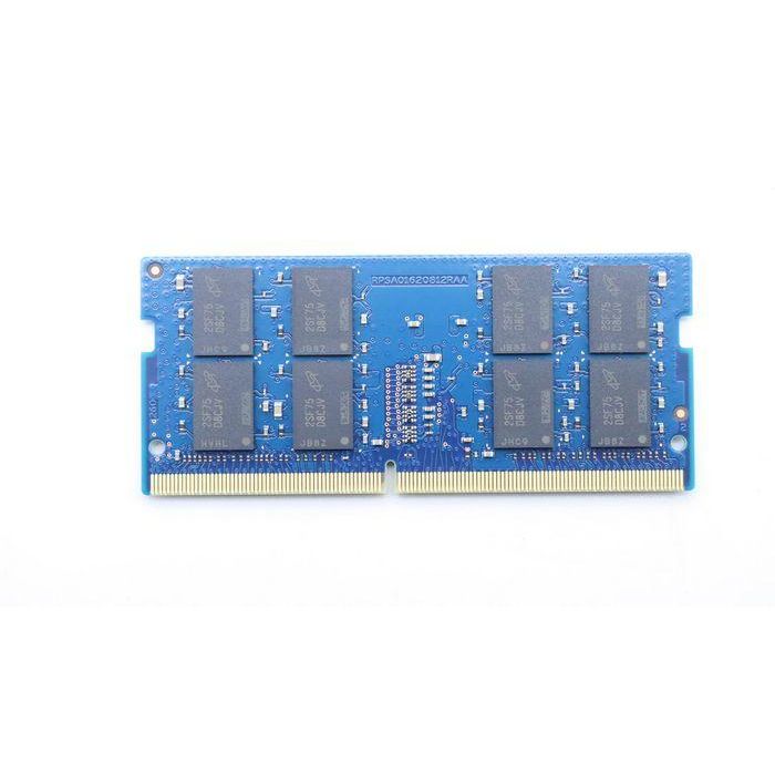 Lenovo SODIMM RAM module, 32GB capacity, 3200MHz speed, 260-Pin form factor, designed for DDR4 compatible systems. 1 Lenovo SODIMM RAM module, 32GB capacity, 3200MHz speed, 260-Pin form factor, designed for DDR4 compatible systems. 1