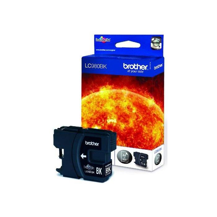 Cartucho Inkjet Brother Lc 980Bk Negro Dcp-145C/Dcp-165C (300 Pag.)