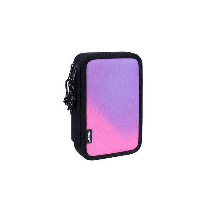 Milan Plumier 2 Pisos C-Contenido Sunset Negro-Rosa Milan Plumier 2 Pisos C-Contenido Sunset Negro-Rosa