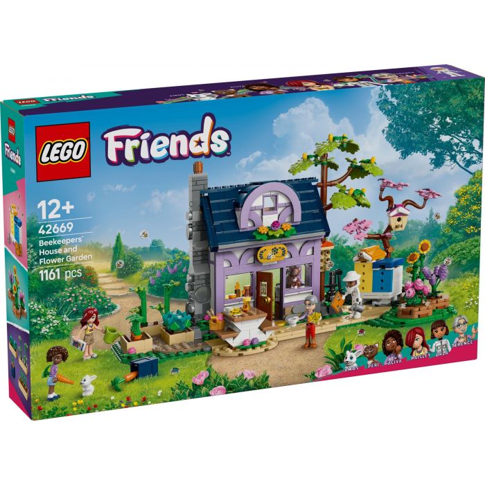 LEGO 42669 Friends Casa del Apicultor y Jardín de Flores - Juego Creativo para Niñas 6 LEGO 42669 Friends Casa del Apicultor y Jardín de Flores - Juego Creativo para Niñas 6