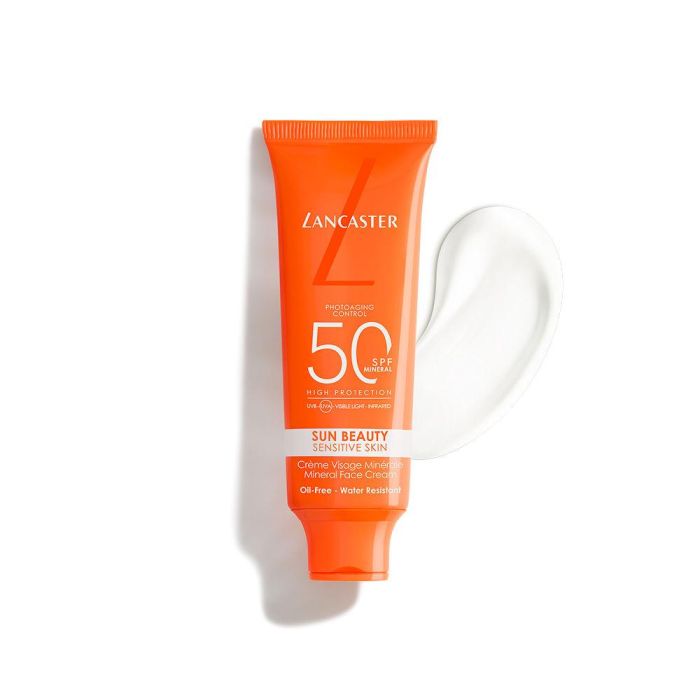 Lancaster SUN BEAUTY Crema Facial Mineral SPF50 Piel Sensible 30 ml con Protección de Amplio Espectro 2