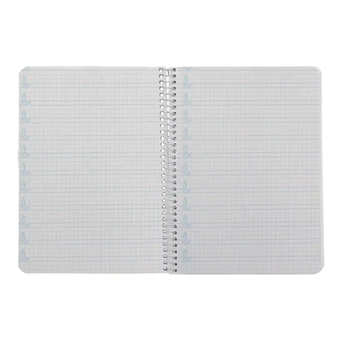 Liderpapel Cuaderno Espiral A5 Pautaguía Tapa Blanda 40 Hojas 75gr Cuadro Pautado 4mm Rojo 6