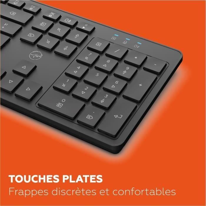 Teclado inalámbrico - MOBILITY LAB - Premium - AZERTY - Negro 5 Teclado inalámbrico - MOBILITY LAB - Premium - AZERTY - Negro 5