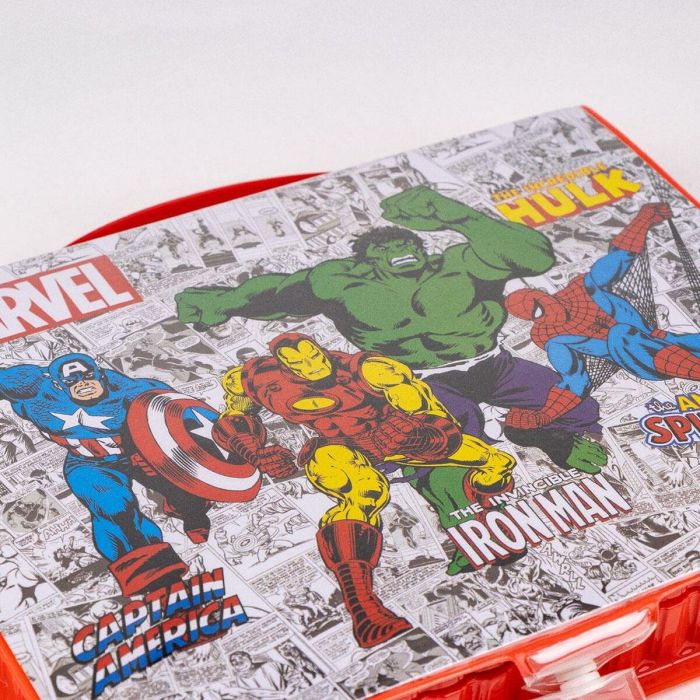 Set papelería coloreable caja marvel 45.0x26.70x 3 cm 8