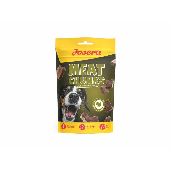 Snack para Perros Josera Meat Chunks 70 g Pavo