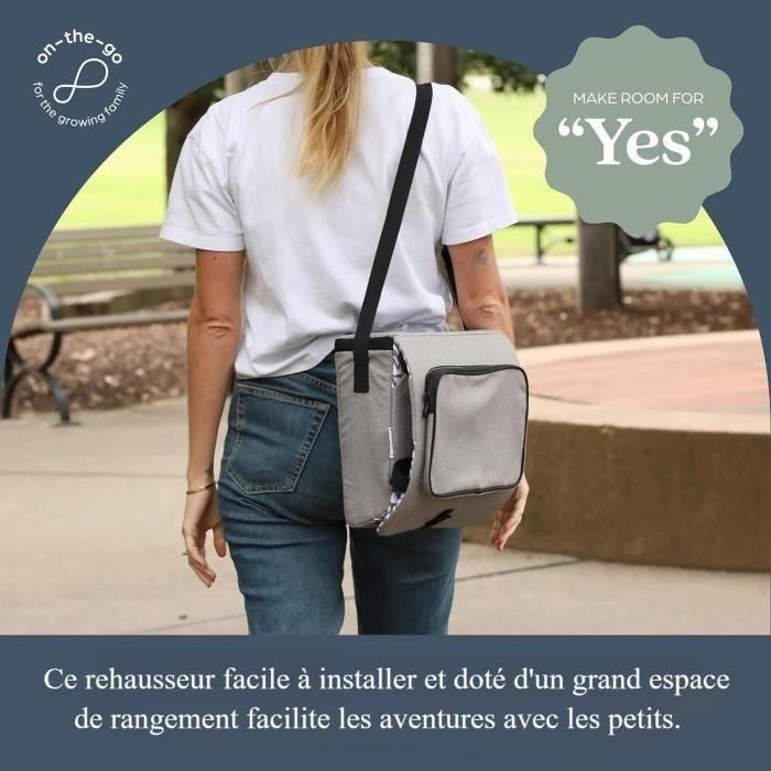 Dreambaby ON-THE-GO Silla Elevadora Portátil de Mesa para Niños | Compacta, Ligera y Fácil de Transportar con Compartimentos 4 Dreambaby ON-THE-GO Silla Elevadora Portátil de Mesa para Niños | Compacta, Ligera y Fácil de Transportar con Compartimentos 4