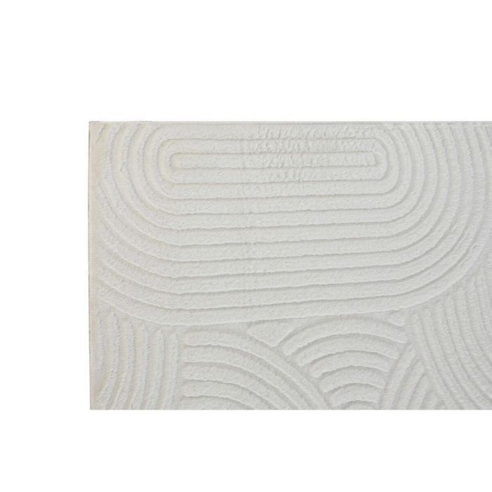 DKD Home Decor Alfombra Urban de Poliéster Crudo Antideslizante 300 x 200 cm 4