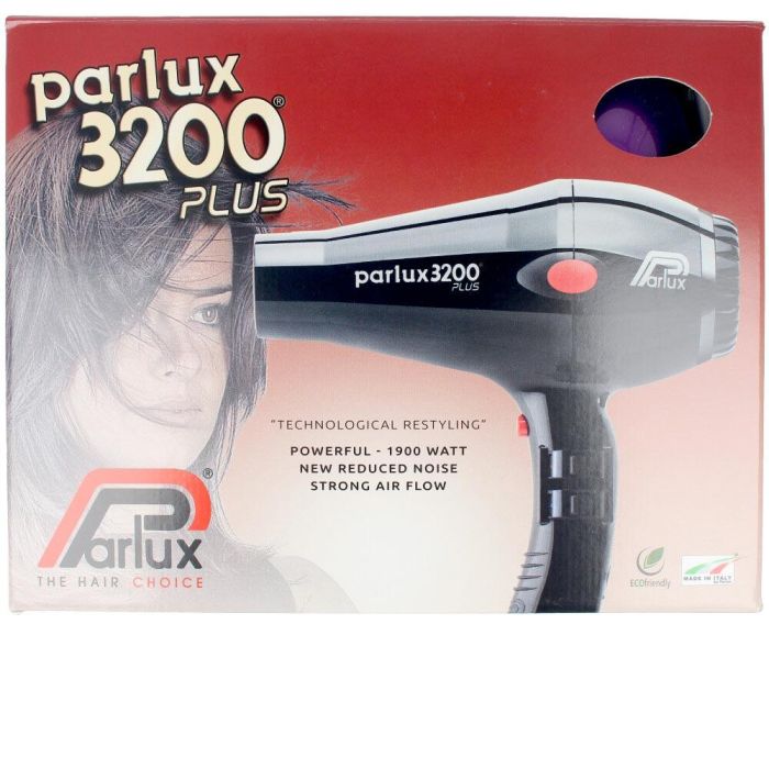 Parlux 3200 PLUS Secador de Pelo Profesional 1900W 4 Temperaturas 2 Velocidades