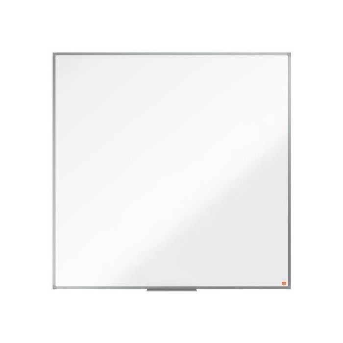 Nobo Pizarra Blanca Magnética de Acero Lacado Essence 120 x 90 cm con Marco de Aluminio
