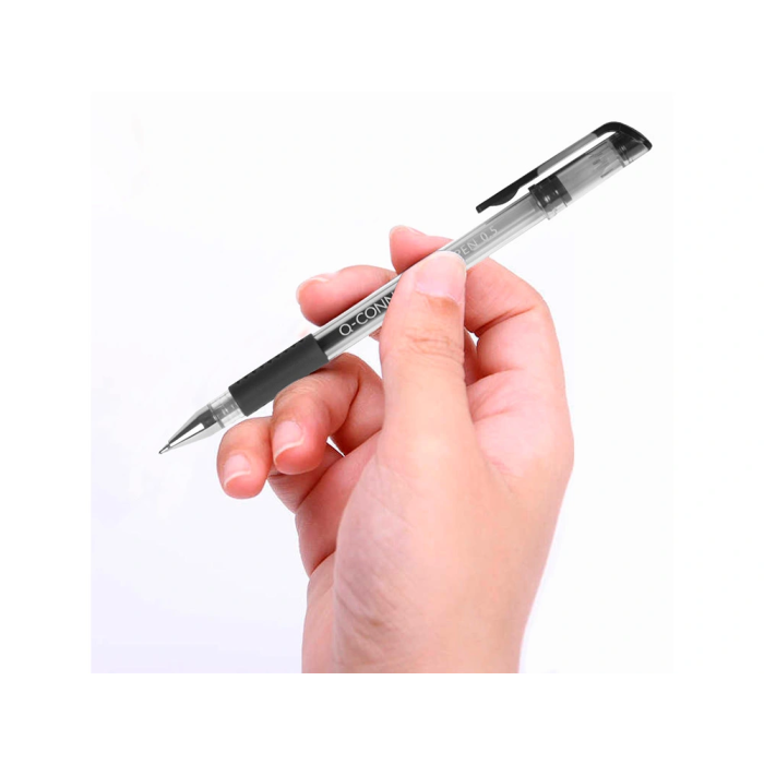 Q-connect Bolígrafo Tinta Gel Negro 0.7 mm Sujeción de Caucho 3 Q-connect Bolígrafo Tinta Gel Negro 0.7 mm Sujeción de Caucho 3