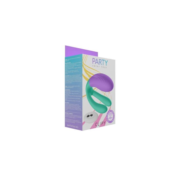 Vibrador para Parejas Party Color Toys 8 Vibrador para Parejas Party Color Toys 8