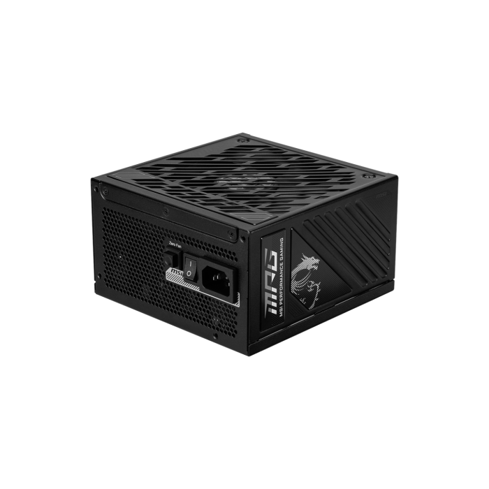 MSI MPG A1000GS PCIE5 Fuente de Alimentación 1000W ATX PCIE5 Modular 80 Plus Gold para PC Gaming Negro con Ventilador Activo 13.5cm 0 MSI MPG A1000GS PCIE5 Fuente de Alimentación 1000W ATX PCIE5 Modular 80 Plus Gold para PC Gaming Negro con Ventilador Activo 13.5cm 0