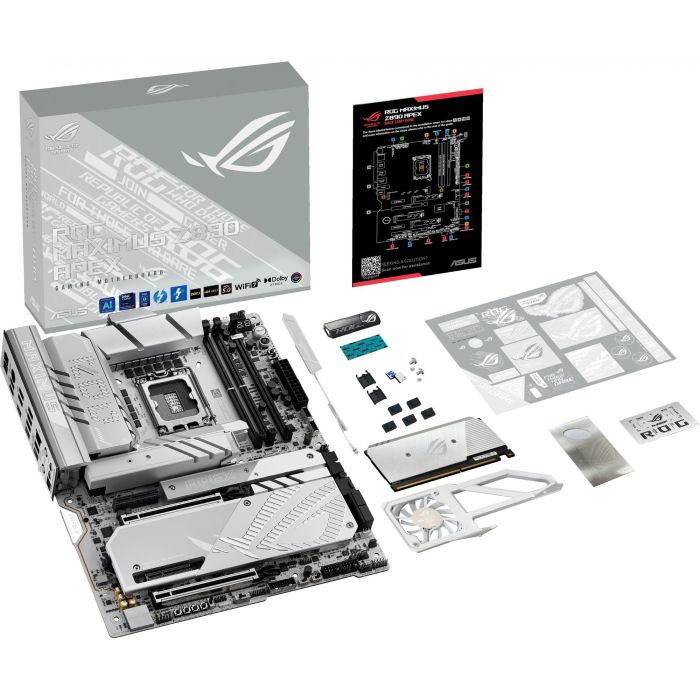 ASUS ROG MAXIMUS Z890 APEX Placa Base ATX Intel Z890 LGA 1851 DDR5 Wi-Fi 7 8