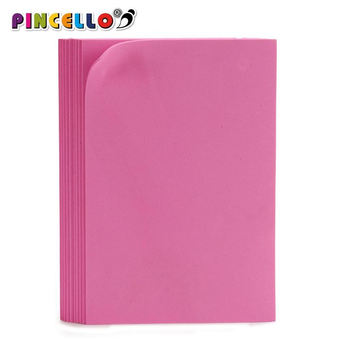 10 Láminas Goma Eva Rosa 20x30 cm - Pincello (24 Unidades) 2 10 Láminas Goma Eva Rosa 20x30 cm - Pincello (24 Unidades) 2