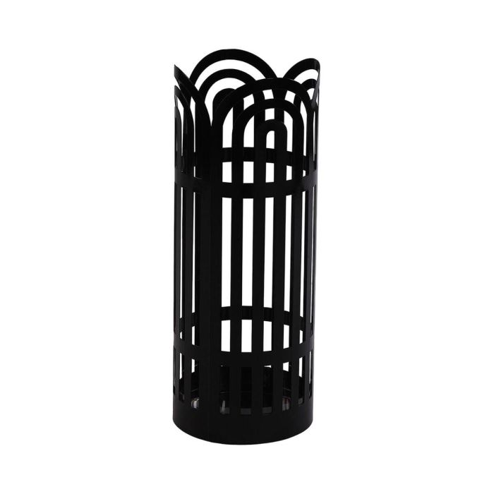 Versa Paragüero Arco Redondo Negro 19x49 cm (2 Unidades) 1 Versa Paragüero Arco Redondo Negro 19x49 cm (2 Unidades) 1