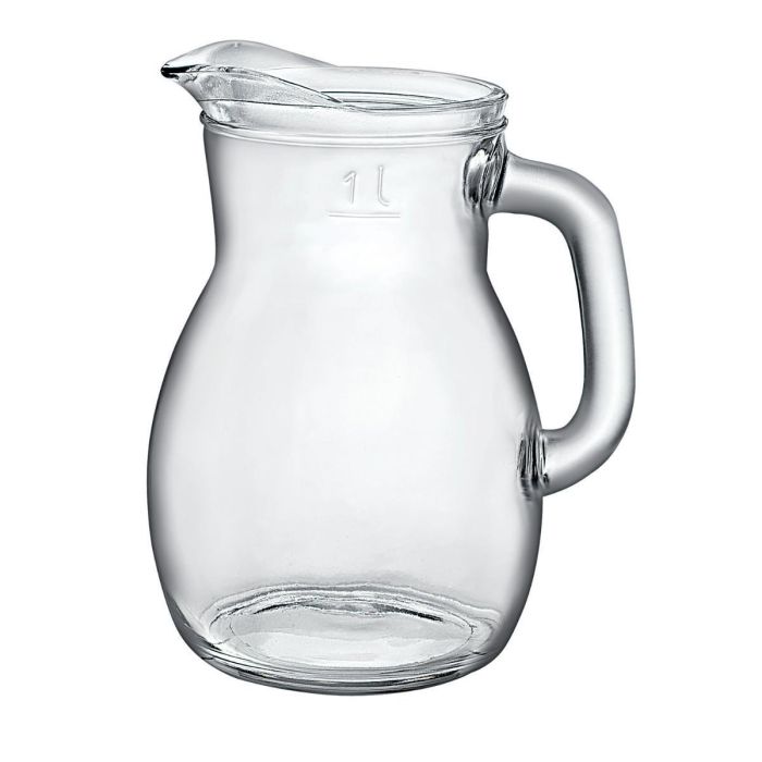 Bormioli Rocco Jarra de Vidrio 1 L Set de 6 Unidades Colección Bristot Diseño Clásico Redondeado Apta Lavavajillas 0 Bormioli Rocco Jarra de Vidrio 1 L Set de 6 Unidades Colección Bristot Diseño Clásico Redondeado Apta Lavavajillas 0