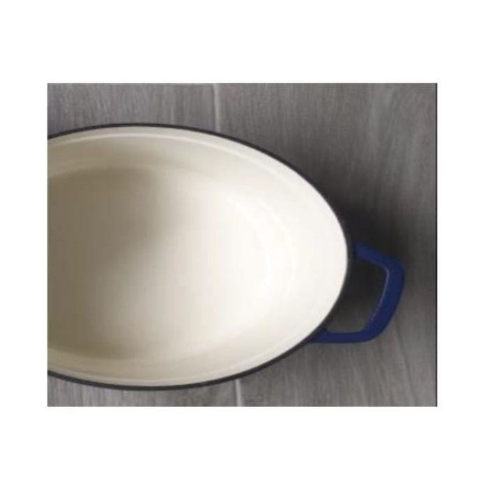 GSW Cocotte Blue Magic de Hierro Fundido Azul 33x26cm con fondo esmaltado, óptima distribución de calor, apta para inducción y horno 240°C 1 GSW Cocotte Blue Magic de Hierro Fundido Azul 33x26cm con fondo esmaltado, óptima distribución de calor, apta para inducción y horno 240°C 1
