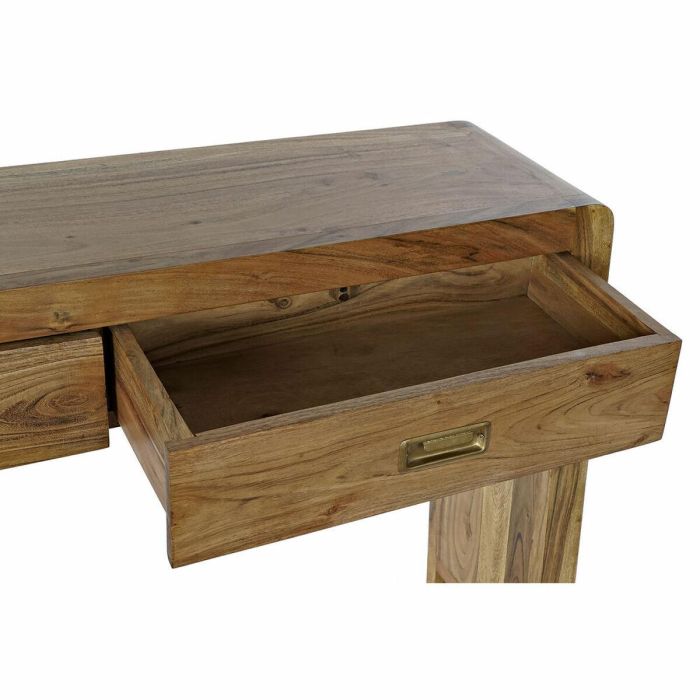 Consola DKD Home Decor Natural Acacia 110 x 27 x 76 cm 2 Consola DKD Home Decor Natural Acacia 110 x 27 x 76 cm 2