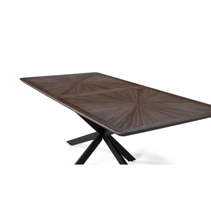 Giner y Colomer Mesa de Comedor de Madera de Teca Reciclada 200 cm 3