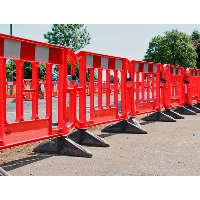 Faru Barrera Navigator Polietileno Rojo Longitud 2 MT 3