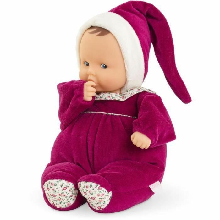 Doudou - COROLLE - Babipouce Rose Grenadine - 28 cm - aroma de vainilla - desde el nacimiento 4 Doudou - COROLLE - Babipouce Rose Grenadine - 28 cm - aroma de vainilla - desde el nacimiento 4