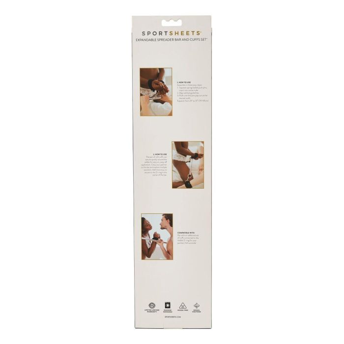 Barrote y Esposas Extensibles Spreader Sportsheets 14 Barrote y Esposas Extensibles Spreader Sportsheets 14