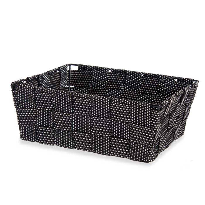 Cesta Tela Rect Sin Asas 17Cm Negro Kipit (24 Unidades) 2 Cesta Tela Rect Sin Asas 17Cm Negro Kipit (24 Unidades) 2
