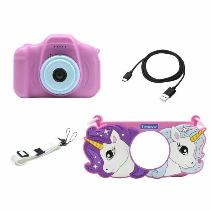 Lexibook AAALY18838 Cámara para niños con protección de unicornio 10 Lexibook AAALY18838 Cámara para niños con protección de unicornio 10