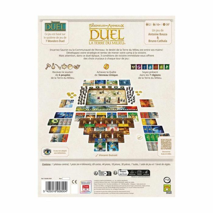 Asmodee AAAND21562 ESDLA: Duelo por la Tierra Media - Juego de Mesa Temático El Señor de los Anillos 9